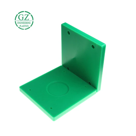 Black Plastic UHMW-PE Bending Guide Rail